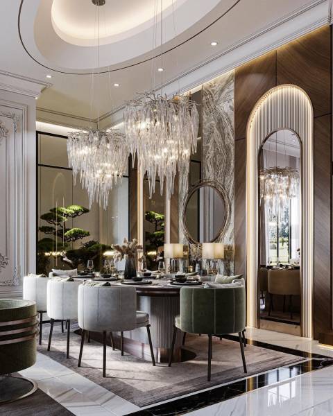 Lustre haut de gamme salle à manger Paris