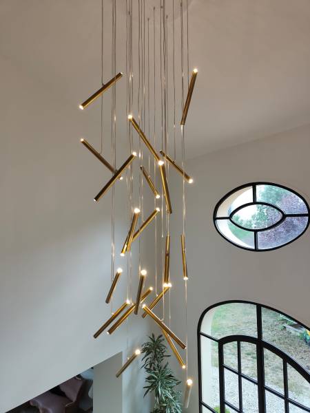 Tarif luminaire grand hall d'entrée Lyon