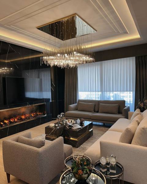 Suspension moderne salon Lyon 6